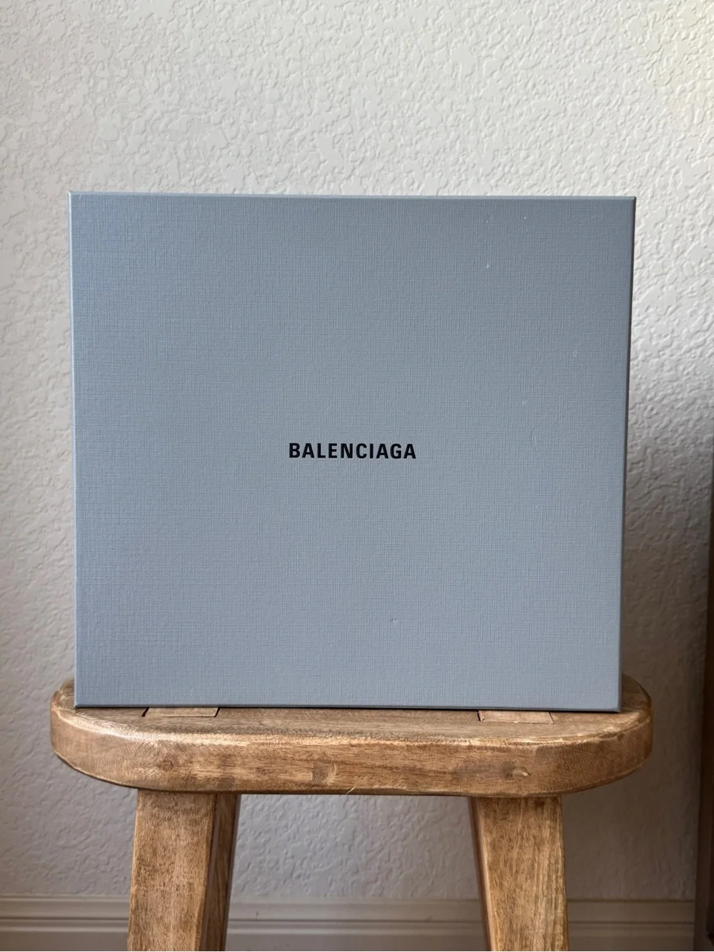 Balenciaga Black Leather Combat Boots